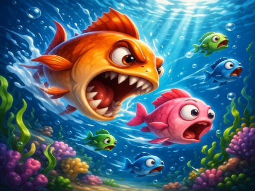 Fishy Feast unblocked game thumbnail