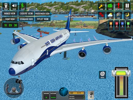 Passenger Airplane: Flight 3D unblocked game thumbnail