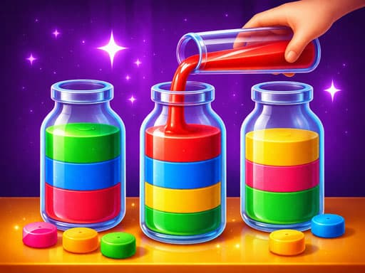 Magic Water Sort: Color Puzzle unblocked game thumbnail