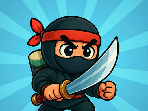 Ninja Jump fighting unblocked game thumbnail
