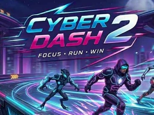 Cyber dash 2 unblocked game thumbnail