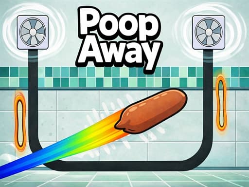 Poop Away unblocked game thumbnail