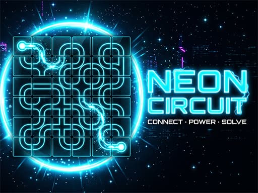 Neon Circuit unblocked game thumbnail