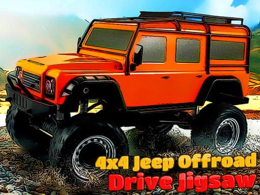 4x4 Jeep Offroad Drive Jigsaw unblocked game thumbnail