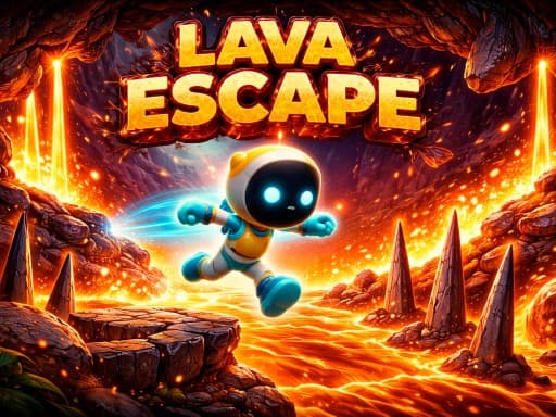 THE LAVA ESCAPE unblocked game thumbnail