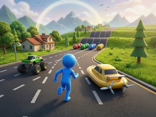 Morph Racers unblocked game thumbnail