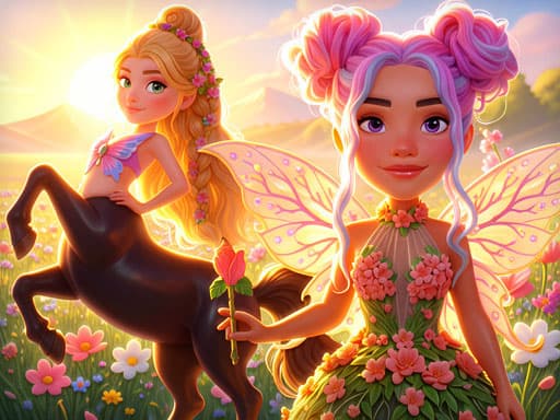 Spring Magic Enchanted Wardrobe unblocked game thumbnail