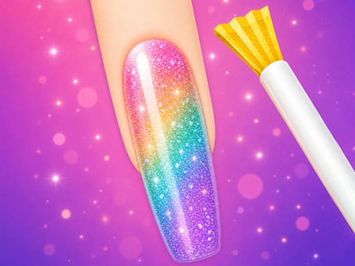 Superhero Nail Saloon unblocked game thumbnail