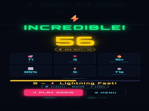 Reflex Grid unblocked game thumbnail