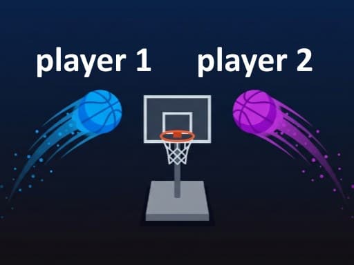 Basket Ball For Two Player unblocked game thumbnail