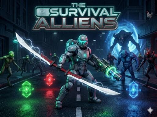 THE SURVIVAL ALLIENS unblocked game thumbnail
