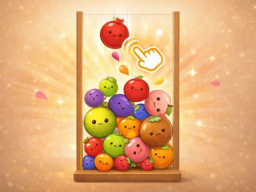 Fruit Merge Arena unblocked game thumbnail
