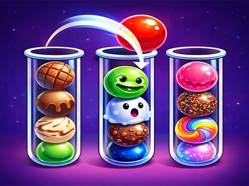Ball Sort Game unblocked game thumbnail