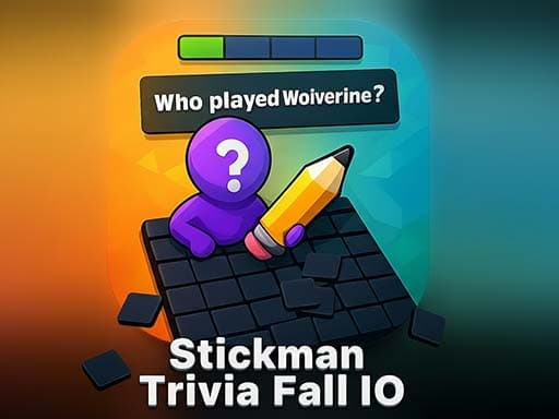 Stickman Trivia Fall IO unblocked game thumbnail