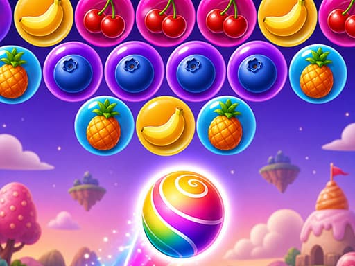 Bubble Fruit Shooter 2D unblocked game thumbnail