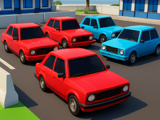 Triple Car Jam unblocked game thumbnail