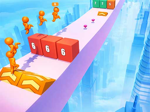 Cube Minion Rush unblocked game thumbnail