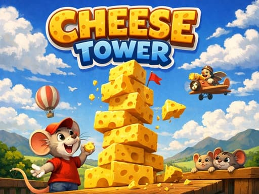 Cheese Tower unblocked game thumbnail