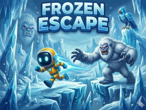 Frozen Escape unblocked game thumbnail