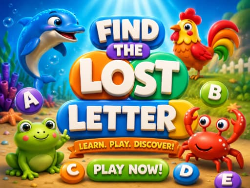 Find The Lost Letter 3D unblocked game thumbnail