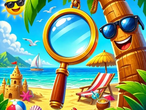 Summer Spot the Differense unblocked game thumbnail