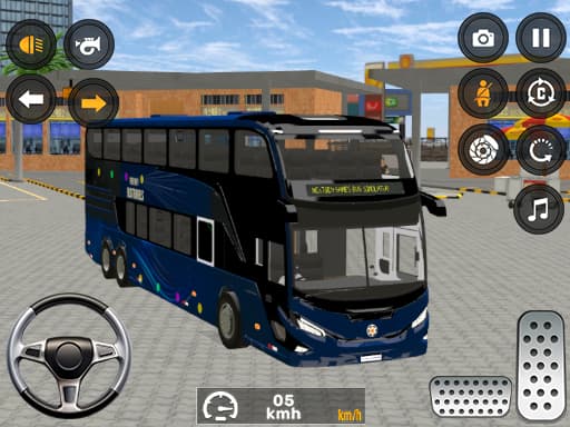 City Coach Driving Games 3d unblocked game thumbnail