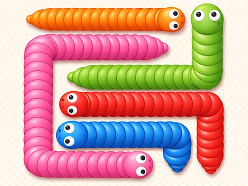 Twisted Snakes Brain Puzzle unblocked game thumbnail