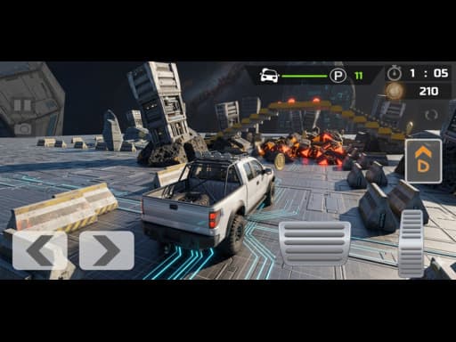 Offroad Prado Parking unblocked game thumbnail