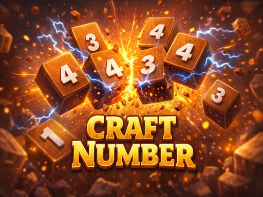 Craft Number unblocked game thumbnail