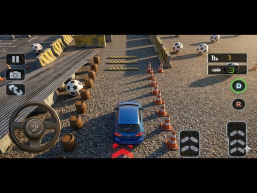Super Car Parking unblocked game thumbnail