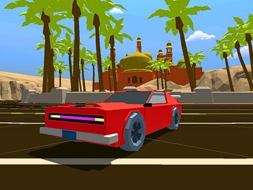Car Stunt Racing Stylized unblocked game thumbnail