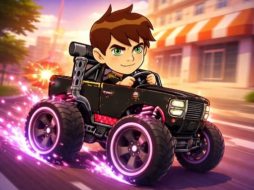 Ben Car Adventure unblocked game thumbnail
