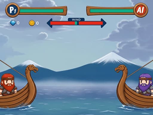 Boat Viking War unblocked game thumbnail