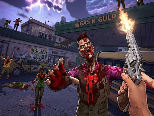 Zombie World Survival unblocked game thumbnail