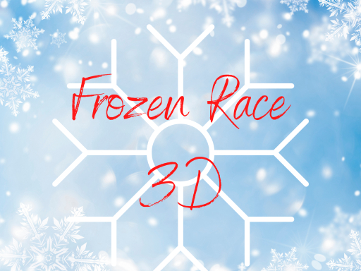 Frozen Race 3D unblocked game thumbnail