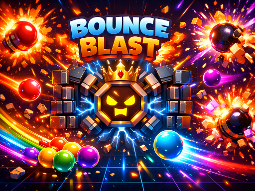 Bounce Blast unblocked game thumbnail