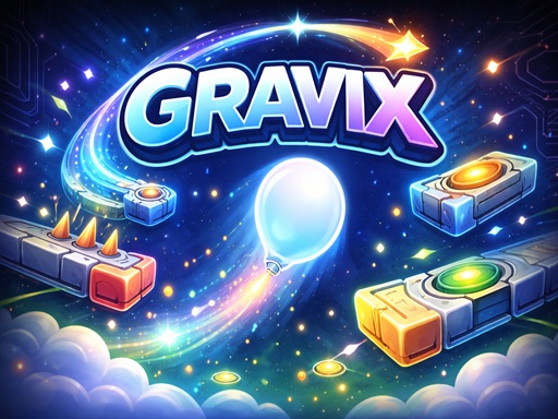 Gravix unblocked game thumbnail