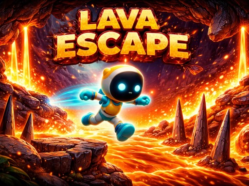 THE LAVA ESCAPE unblocked game thumbnail