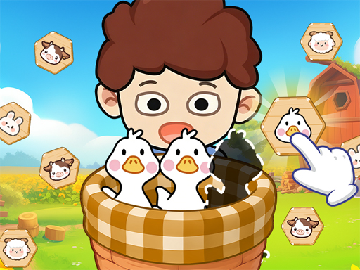 Farm Animal Sort Puzzle unblocked game thumbnail