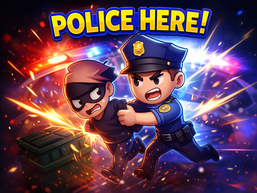 Police Here unblocked game thumbnail