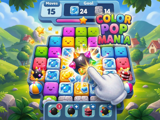 Color Pop Mania unblocked game thumbnail