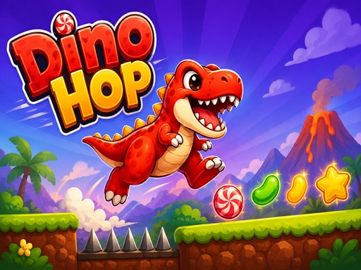 DinoHop unblocked game thumbnail