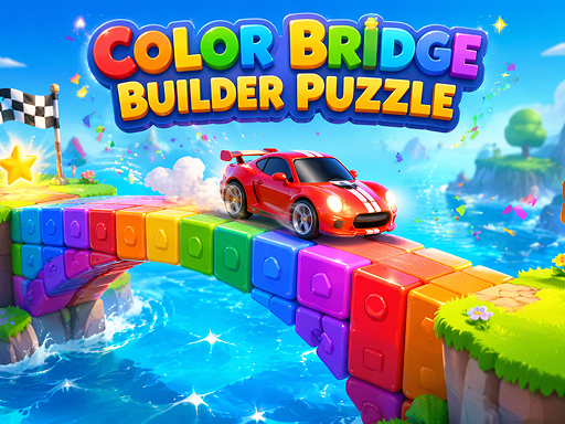 Color Bridge Builder Puzzle unblocked game thumbnail