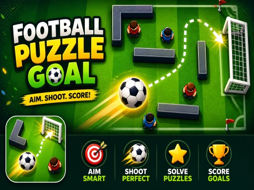 Football Puzzle Goal unblocked game thumbnail
