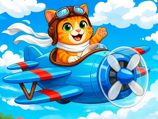 Cartoon Airplanes: Jigsaw Puzzles unblocked game thumbnail