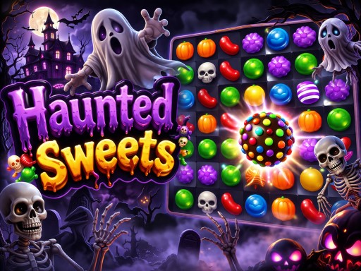 Haunted Sweets unblocked game thumbnail
