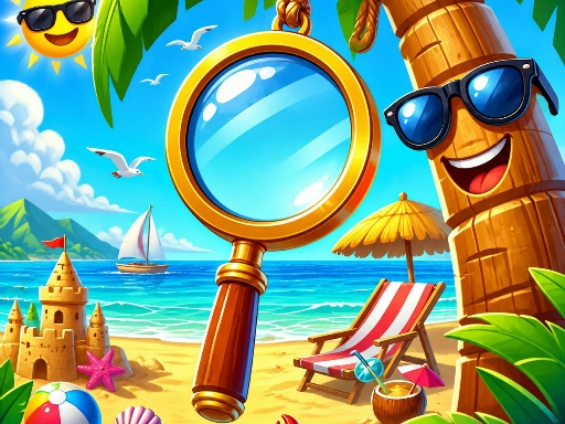 Summer Spot the Differense unblocked game thumbnail