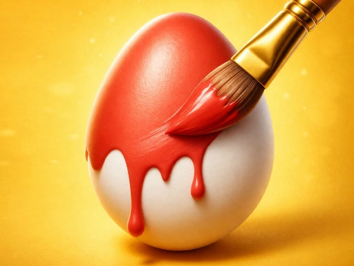 Easy Easter Coloring Eggs unblocked game thumbnail