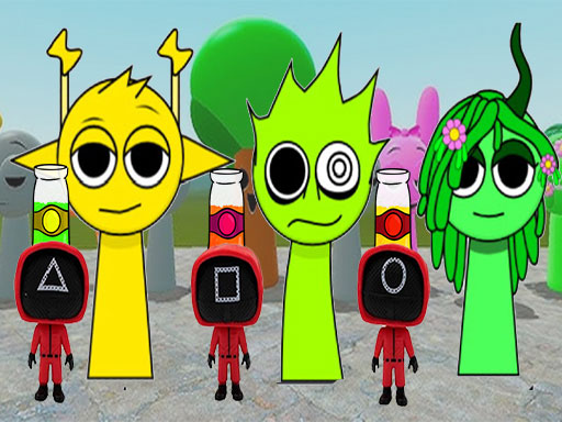 Squid Sprunki Tap Game 2 unblocked game thumbnail