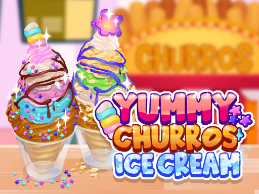 Yummy Churros Ice Cream 2 unblocked game thumbnail